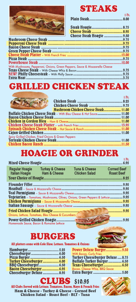 Pizza Power Our Menu Pizza Menu 2